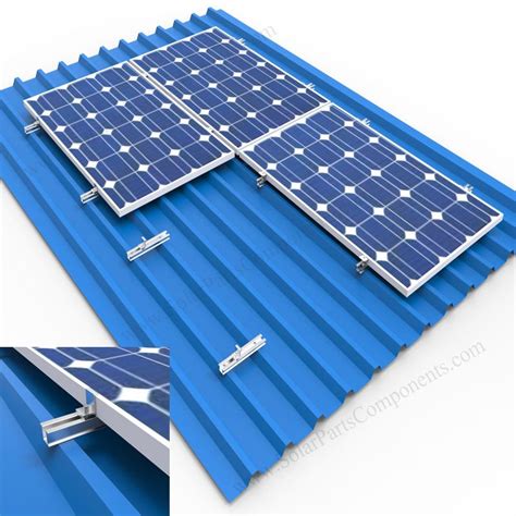 solar metal roof brackets|aluminum solar panel mounting brackets.